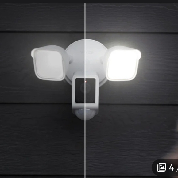 Wyze Cam Floodlight 2K Color Night Vission 2800 Lumen LED Motion activated New. - Picture 5 of 9